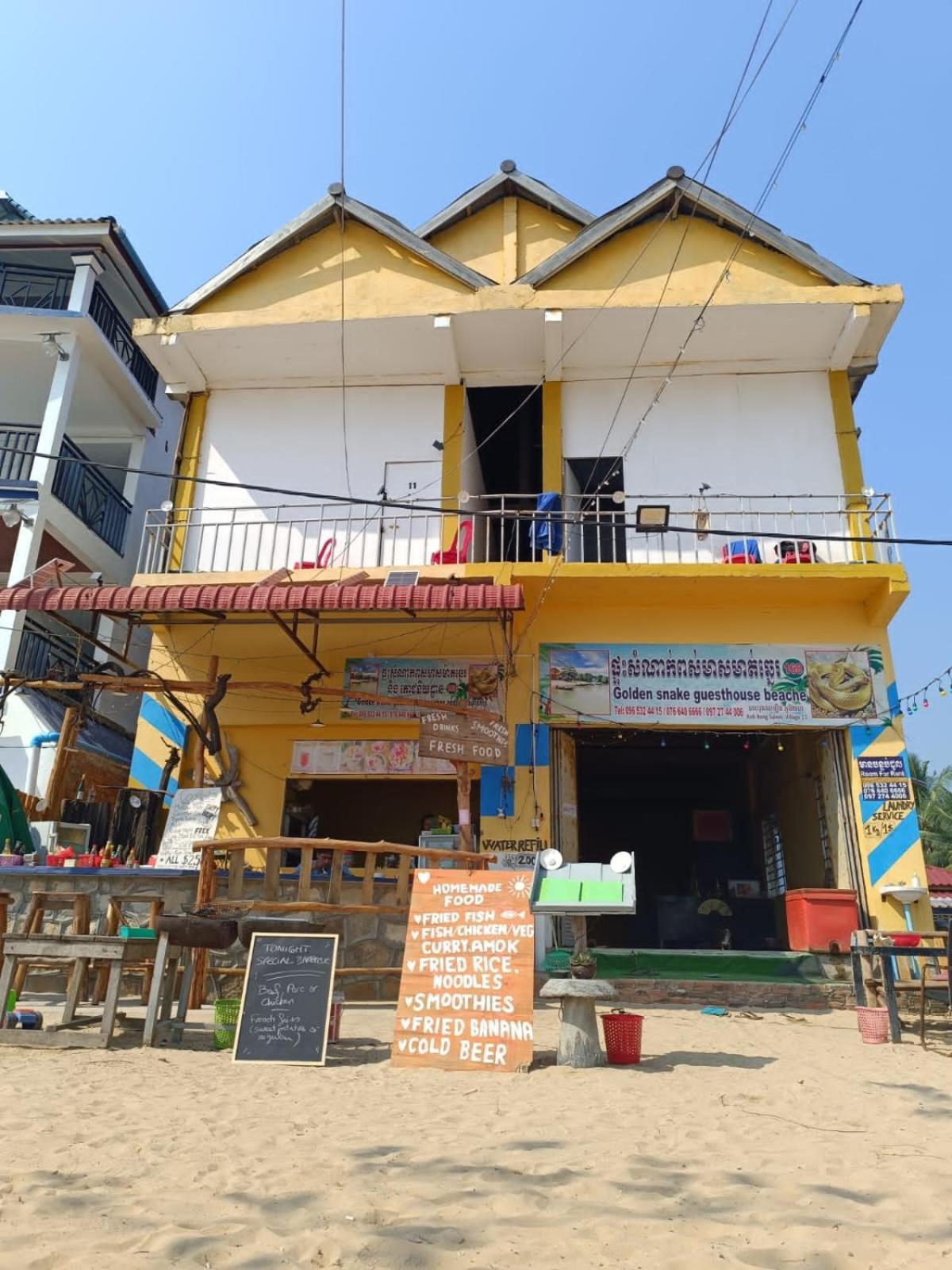 Golden Snake Guesthouse Beach Koh Rong Sanloem Εξωτερικό φωτογραφία